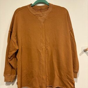 Aerie Warm Tan/Orange Sweatshirt